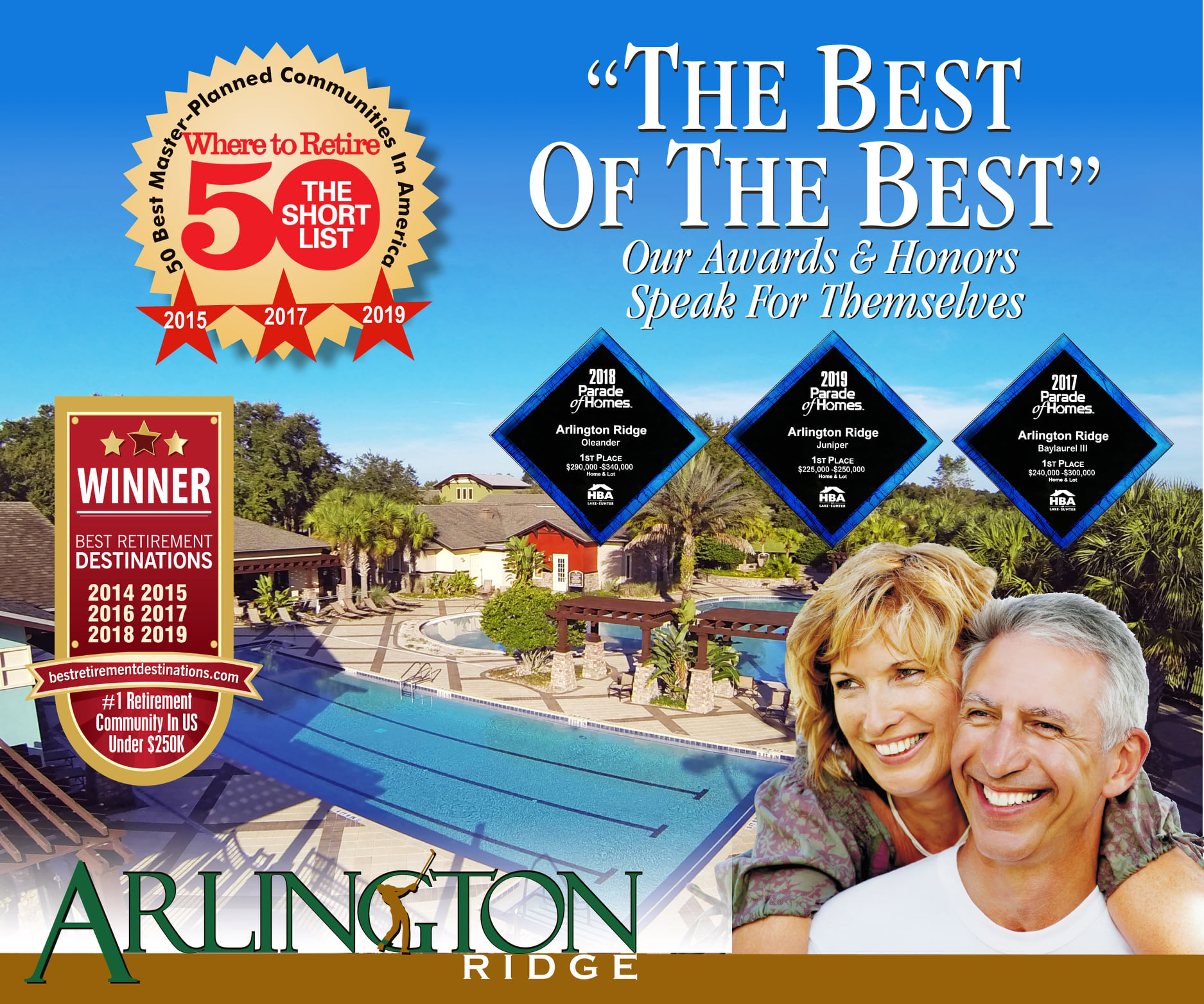 How does one Florida retirement community win so many more awards than